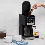 Cafetera Cuisinart Programable Hasta 24h Antes-sist. Agua Caliente-jarra 12tz...