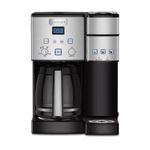 Cafetera Cuisinart Programable para 12 tazas Jarra Vidrio y Serv. Individual ...