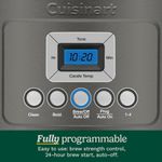 Cafetera Cuisinart Programable Hasta 24h Antes-lcd-jarra 14tz Apagado Autom. ...