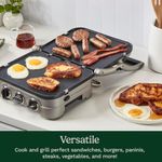 Sandwhichera Cuisinart Electrico Acero Inoxidable Antiadherente