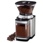 Molino de Cafe Electrico Cuisinart de Rebabas 18 Tazas Acero Inoxidable