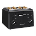 Tostadora Cuisinart 4 Posiciones 7 Ajustes Negra