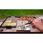 Bandeja de Anillo Cuisinart 14.5x9pulg. para Huevos 7pcs Silicona Gris