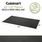 Tapete Premium Cuisinart 66x36pulg. para Parrilla-ahumador Pvc Terraza-patio ...