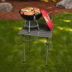 Parrilla de Carbon Cuisinart 14 Pulg. Portatil Sist. Ventilacion Dual Roja-negra