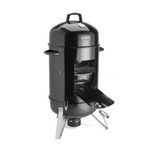 Ahumador de Carbon Cuisinart 18 Pulg. Vertical 2 Parrillas Sist. Ventilacion ...