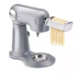 Accesorio Cortador y Rodillo para Pasta Cuisinart 3pcs Acero Inox.. para Bati...