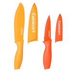 Set de Cuchillos Cuisinart Acero Inox.. 6 pcs Antiadherente Colores