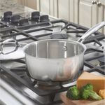 Olla Cuisinart 1.5lts con Mango-tapa Acero Inox. Induccion