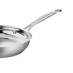 Sarten Cuisinart 25cms Acero Inox. Mango Remachado Induccion