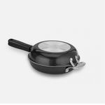 Set de Sartenes Entrelazados Cuisinart 2pz Antiadhrente Ceramica Negro
