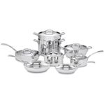 Set de Ollas Cuisinart 13pcs French Tres Capas Acero Inox..