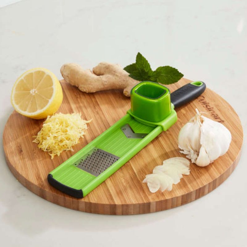 Cortador y Rallador de Ajo Cuisinart 2 en 1 Acero Inox..