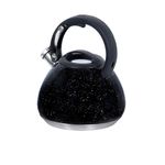 Tetera Clasica Resto con Silbador 2.7 LTS Acero Inoxidable Induccion Negra