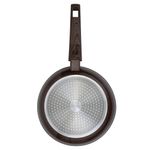 Sarten Resto Antiadh. de Marmol 26cm Ancho 5.1cm Alto Aluminio Forjado-mango ...