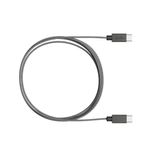Cable USB-C Doble Lado Negro