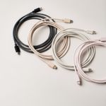 Cable USB-C Doble Lado Negro