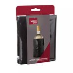 Enfriador Activo de Vino Vacu Vin Color Negro