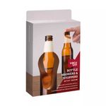 Tapones y Marcadores de Silicona para Cerveza Vacu Vin 6 pcs Varios Colores