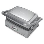 Parrilla Multifuncion 5 En 1 Cuisinart Electrica Acero Inox. Temperatura Ajustable Tapa Removible