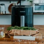 Freidora De Aire Cuisinart 4,2 Lts 1160w 8 Funciones  Preprogramadas Pantalla Tactil Negro