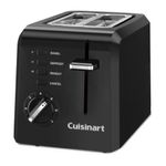 Tostadora Cuisinart 2 Posiciones 7 Ajustes Negra