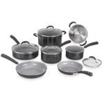 Set De Ollas Cuisinart 11 Pcs Negro