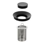 Tetera De Cristal Resto Filtro Inox Resistente Al Calor 1000 Ml