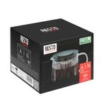 Tetera De Cristal Resto Filtro Inox Resistente Al Calor 1000 Ml