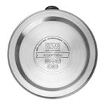 Tetera Clasica Resto Con Silbador 3.0 Lts Acero Inoxidable Induccion Negra