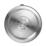 Tetera Clasica Resto Con Silbador 3.0 Lts Acero Inoxidable Induccion Gris