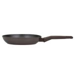 Sarten Resto Antiadh. De Marmol 22cm Ancho 4.4cm Alto Aluminio Forjado-Mango Madera Todo Tipo De Cocina Negro
