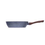 Sarten Resto Antiadh. Revest.Granito 26cm Ancho 7.0cm Alto Aluminio Forjado-Mango Madera Todo Tipo De Cocina