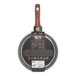 Sarten Resto Antiadh. Revest.Granito 26cm Ancho 7.0cm Alto Aluminio Forjado-Mango Madera Todo Tipo De Cocina