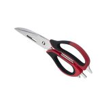 Tijeras Resto 9 En 1 Desmontables Negro-Rojo