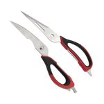 Tijeras Resto 9 En 1 Desmontables Negro-Rojo
