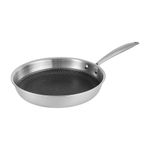 Sarten Resto Antiadh.  26cm Ancho 5.3cm Alto Acero Inox Induccion Mango Ergonomico