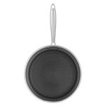 Sarten Resto Antiadh.  26cm Ancho 5.3cm Alto Acero Inox Induccion Mango Ergonomico