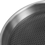 Sarten Resto Antiadh.  26cm Ancho 5.3cm Alto Acero Inox Induccion Mango Ergonomico