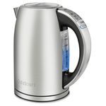 Tetera Electrica Cuisinart 1.7 Lts 1500w 6 Funciones Acero Inoxidable