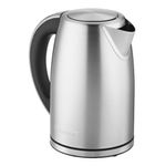 Tetera Electrica Cuisinart 1.7 Lts 1500w 6 Funciones Pantalla Acero Inoxidable