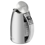 Tetera Electrica Cuisinart 1.7 Lts 1500w 6 Funciones Pantalla Acero Inoxidable