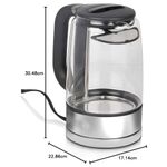 Tetera Electrica Cuisinart 1.7 Lts 10 Tzas Acero Inoxidable